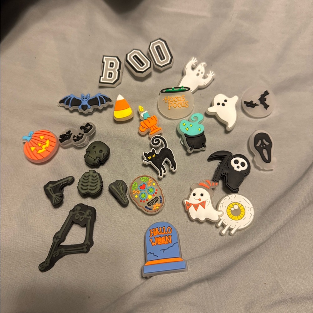 Halloween Shoe Charms Set
